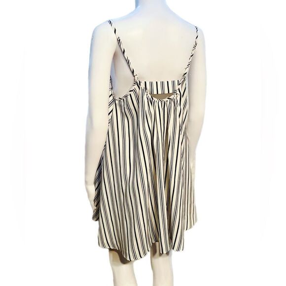 Lucca Couture Black & White Striped Dress - Picture 6 of 11